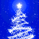 Star And Blue Tree
