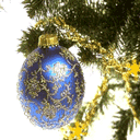 Blue New Year Decorations
