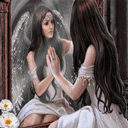 White Angel Woman