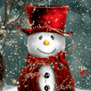 Red Hat Snowman 01