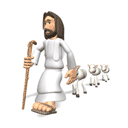 jesus and lambs