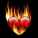 flame heart