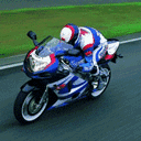 Biker And Race