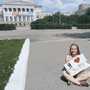 Naked Girl Activist