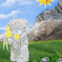 Shining Cute Teddy Bear