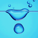 Blue Water Drop 2