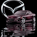 Burgundy Mazda