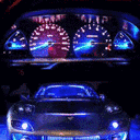 Sports Car And The Speedometer