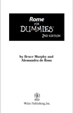 waptrick.com Rome For Dummies 2nd Ed