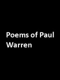 Poems of Paul Warren