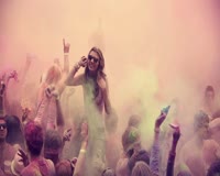 Holi Crowd - Capital C