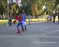 waptrick.com Spiderman Plays Basketball - Amazing Spiderman 2