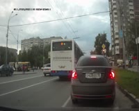 Mercedes C63 AMG Spectacular Drift Best Russian Dash Cam