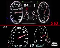 waptrick.one 0 280 km h - Mercedes S 63 AMG Coupe vs BMW M5