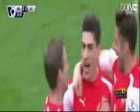 waptrick.one Arsenal 4 vs Liverpool 1 Premier Leauge 2014 2015