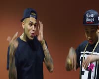 waptrick.one Chris Brown Spray Paints Kings Bedroom - Kingin With Tyga