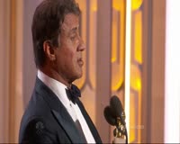 Sylvester Stallone Wins Best Supporting Actor at the 2016 Golden Globes
