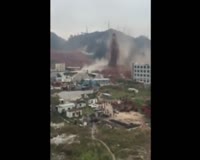 waptrick.one Drone Reveals China Landslide Destruction - BBC News