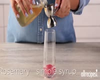 waptrick.one Cocktail Recipes - How to Make Cranberry Rosemary Prosecco Floats