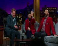 waptrick.com Jason Schwartzman and Tony Hale Love CBS Blazers - Beards