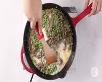 waptrick.com How to Make Pasta with Peas and Sausage - Dinner Recipes