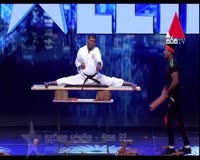 waptrick.com EPIC KARATE FAIL - Karate Audition Goes Wrong on Sri Lanka s Got Talent
