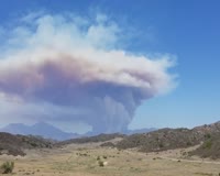 waptrick.one Scary Fast moving brush fire near Trabuco Canyon California - Aug 6 2018