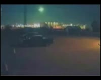 Police Dash Cam Of Meteor Over Edmonton Canada