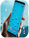 waptrick.one Running Waterdrops Live Wallpaper