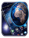 waptrick.one 3D Galaxy Space Earth Theme