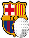 waptrick.one Football Logo Club Color By Number Pixel Art