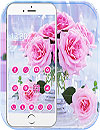 waptrick.one Pink Rose Love Theme