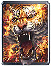waptrick.one Flame Tiger Live Wallpaper