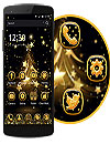 waptrick.one Gold Christmas Tree