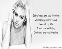 Adore You Only Lyrics Video Clip