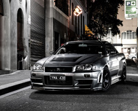 Nissan Skyline On Street
