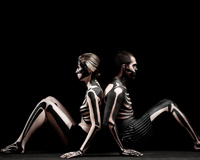 Interesting Body Painting Man and Woman