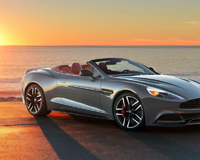 2015 Aston Martin Vanquish Volante At Sunset