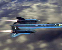 Avioni Plane SR 71 Blackbird
