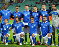 National Football Team Of Italy