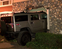 Hummer Into The House