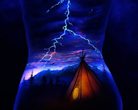 UV Body Painting