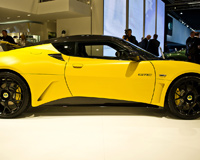 Lotus Evora GTE Yellow
