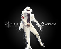 The King Of Pop Michael Jackson With White Suit