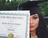 Kylie Jenner Diploma Instagram