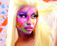 Nicki Minaj Colored Face