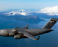 Plane C 17 Mountain Ushtarak