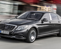 Mercedes Maybach On Road With Duty