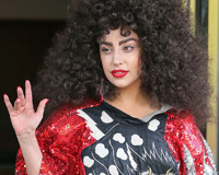 Curly Beauty Lady Gaga