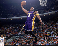 Kobe Bryant On Stage